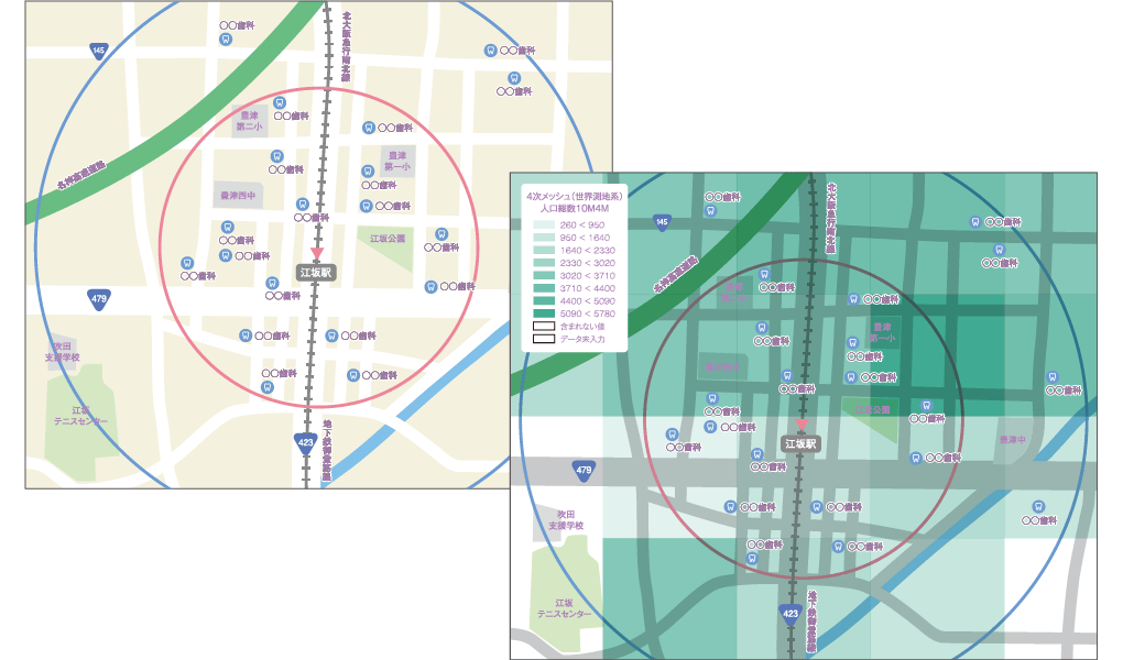地域データから最適な開業地を見極める