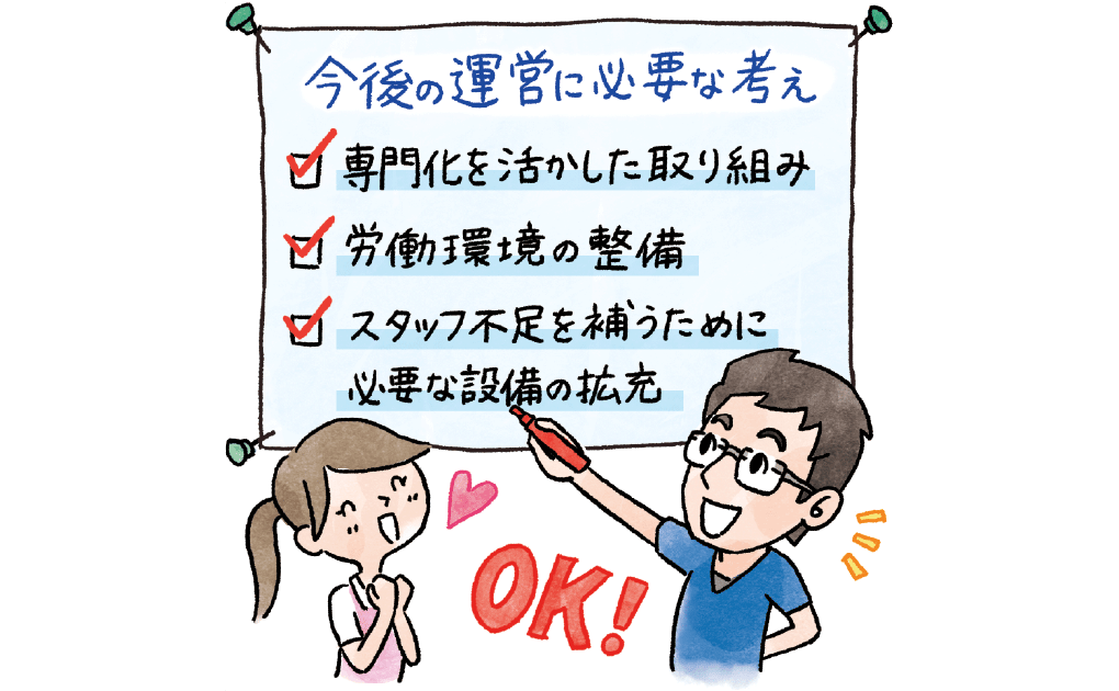 経営・スタッフマネジメントを学ぶ